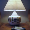 Decorated Ceramic Lamp