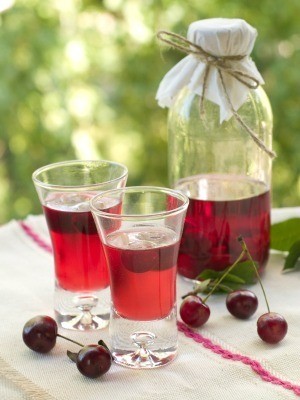 Home Made Cherry Liqueur