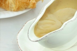 Turkey Gravy in Gravy Boat