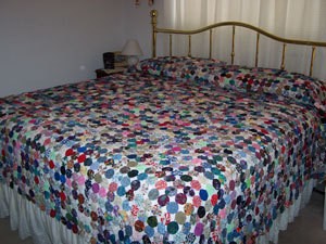 Making A Yo Yo Bedspread Thriftyfun