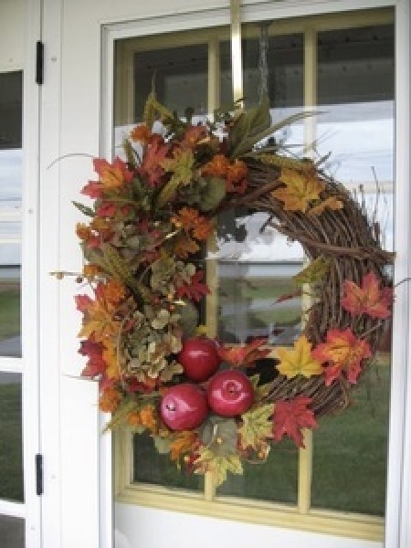 Fall Wreath For Thanksgiving