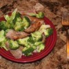 Photo of beef and broccoli.
