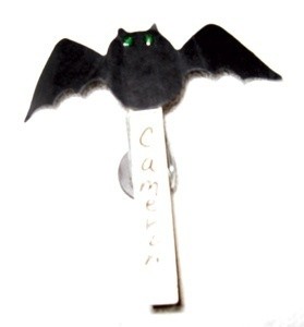 Bat magnet or bookmark.