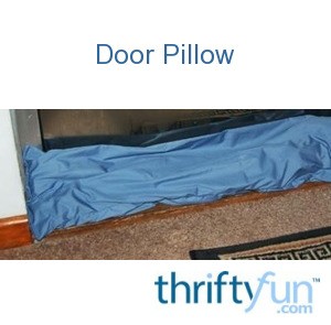 Door Pillow | ThriftyFun