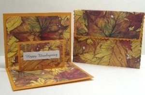 Thanksgiving greeting card.