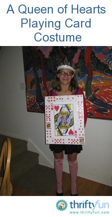 Halloween: Playing Card Costume | ThriftyFun