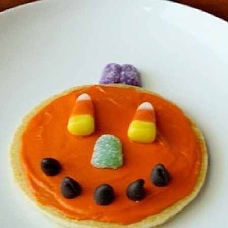 Decorated Pumpkin Pancake