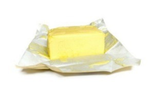 Butter in Foil Wrapper