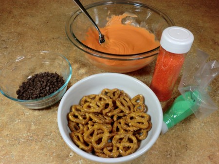 pretzel pumpkin supplies