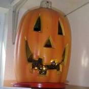 Pumpkin decoration.