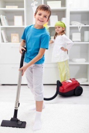 Children Vacuum Cleaning