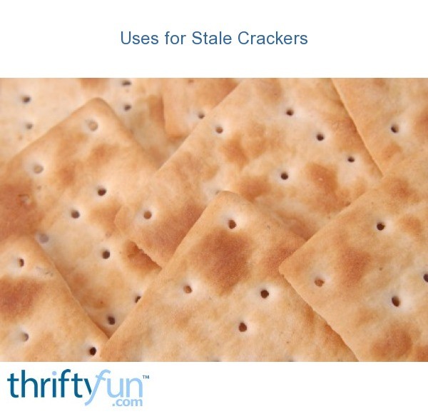 Uses for Stale Crackers ThriftyFun