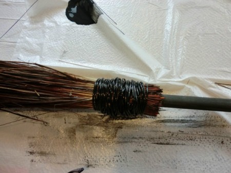 wrap with wire