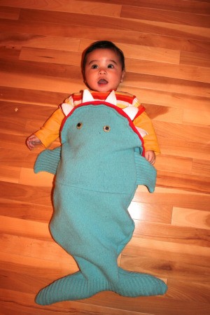 baby in costume