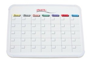 Dry Erase Calendars for Your Home