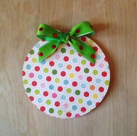 Card with bow added.