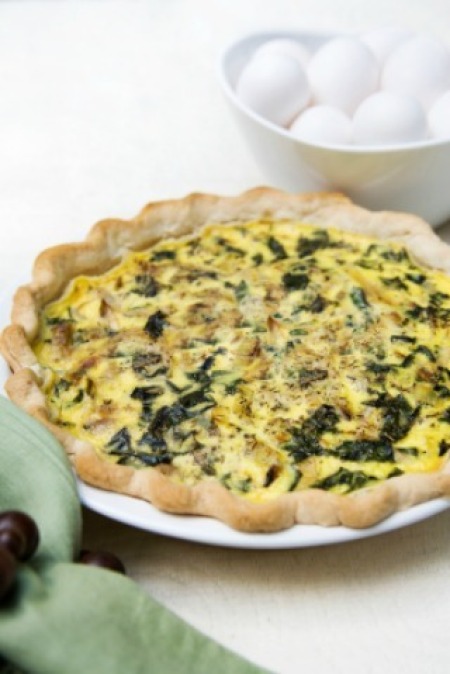 Spinach Quiche