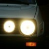 Hazy Headlights on VW Rabbit