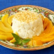 Sticky Rice With Mango Dessert