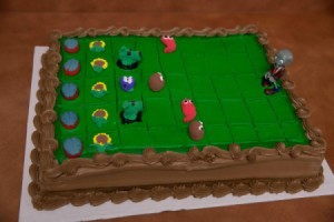 Plants Vs. Zombies Cake