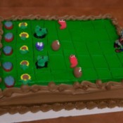 Plants Vs. Zombies Cake