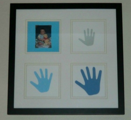 Displaying Children's Handprints