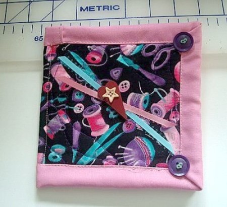 Finished holder.
