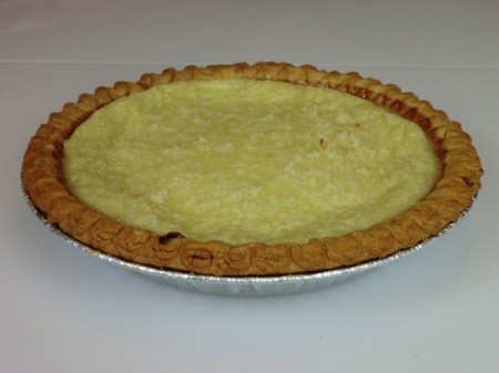 baked coconut custard pie