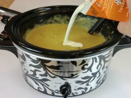 adding heavy cream