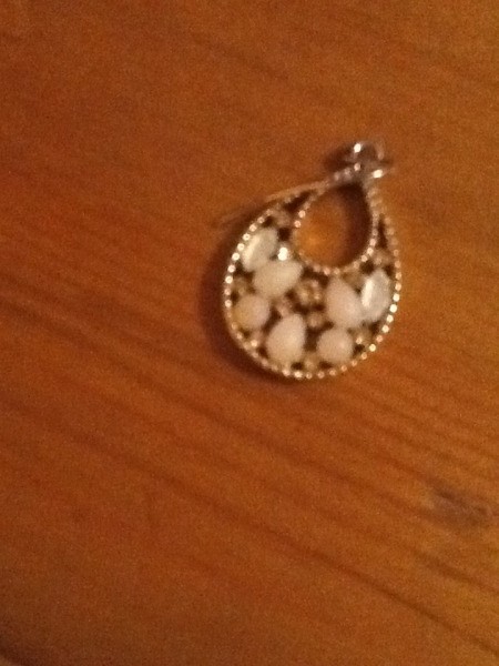 Pearl earring.
