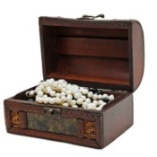 A box of pearls.