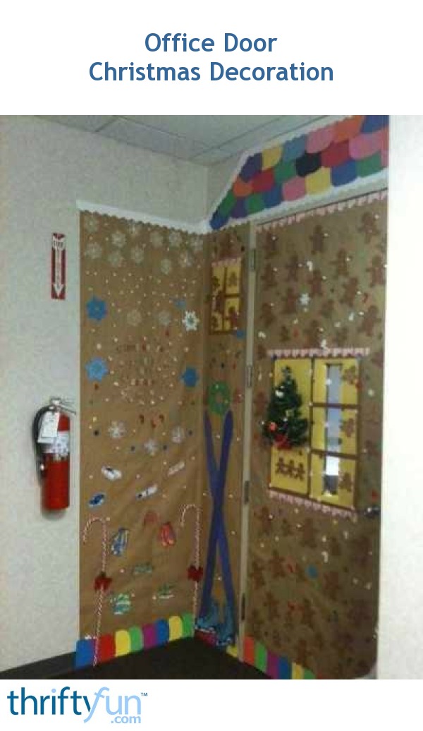 Christmas Decorating Ideas For Office Door Thriftyfun