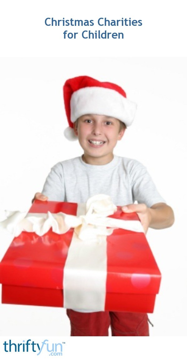 Christmas Charities for Children  My Frugal Christmas