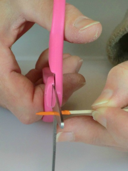 cutting toothpick noses