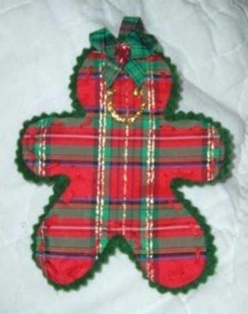 Felt Gingerbread Man