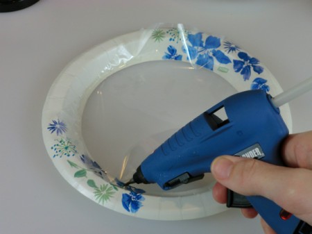 glue page protector to plate