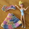 Crochet Outfits for Polly Pocket Dolls