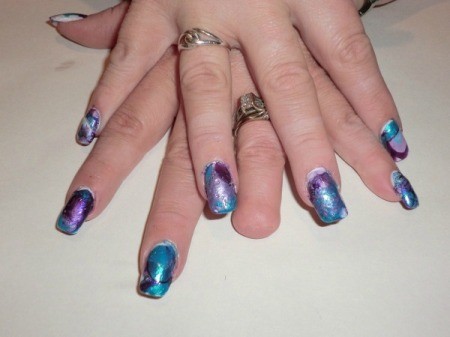 Tie Dye Your Nails