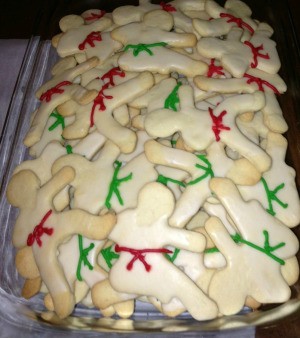 Taekwondo Christmas Cookies