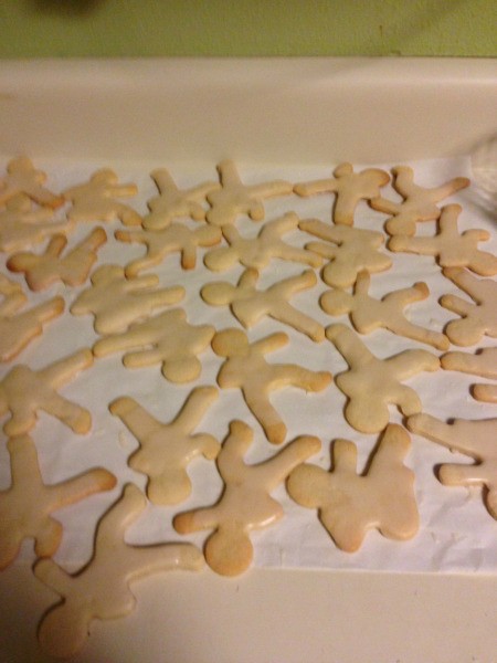 Taekwondo Christmas Cookies