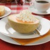 Cantaloupe With Cottage Cheese