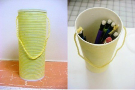 Pringles Can Pencil Tote