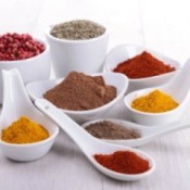 Several different spices.