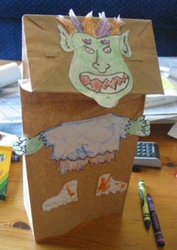 Paper Bag Puppet