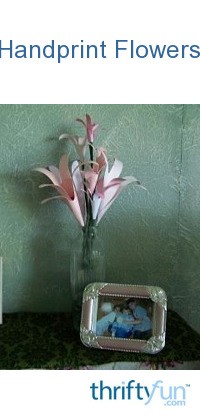 Handprint Flowers | ThriftyFun