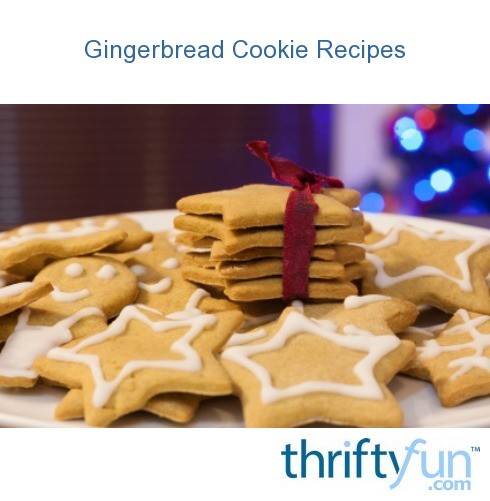 Gingerbread Cookie Recipes | ThriftyFun