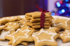 Star Shaped Gingerbread Cookies