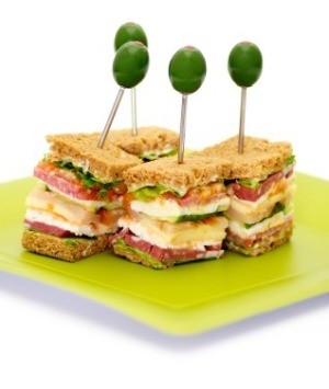 Creative BLT Sandwich