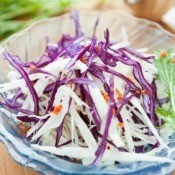 Red Cabbage on Salad
