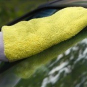 Cleaning Car Windshield
